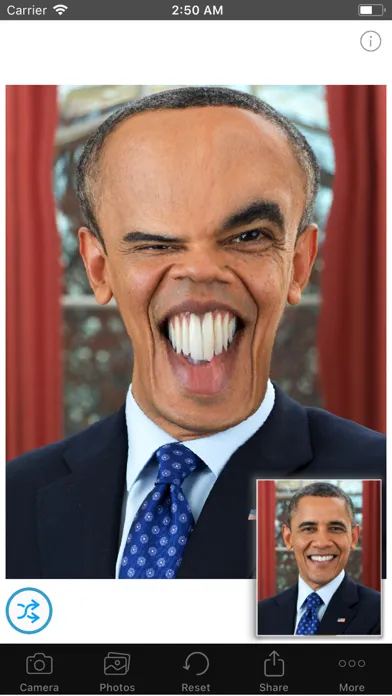 Zrzuty ekranu ImageWarper: make pics funny