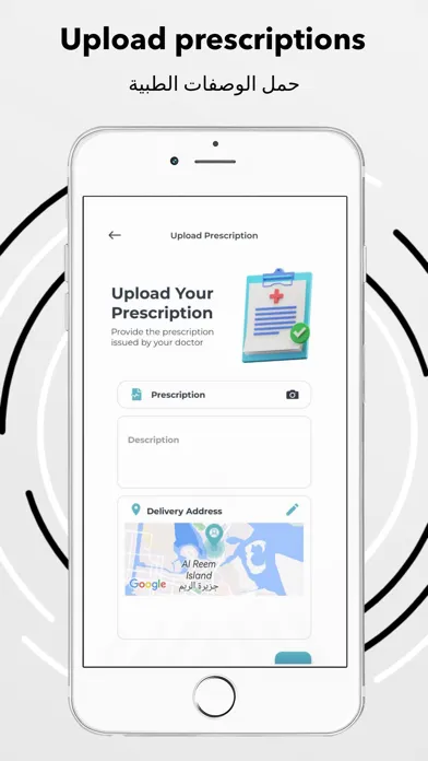 Capturas de tela do Scriptio | UAE Online Pharmacy