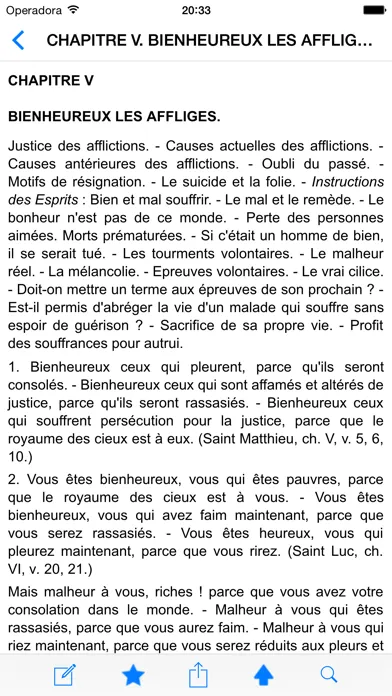 Ảnh chụp màn hình của L'Évangile selon le spiritisme