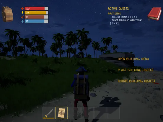 Tangkapan layar Sailor's Odyssey iPad 