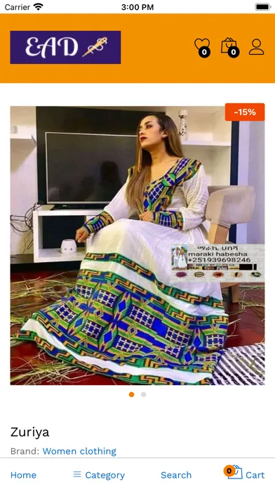 Captures d'écran de East Afro Dress