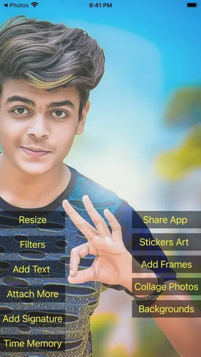 Photo Lab: Selfie Photo Editor Screenshots