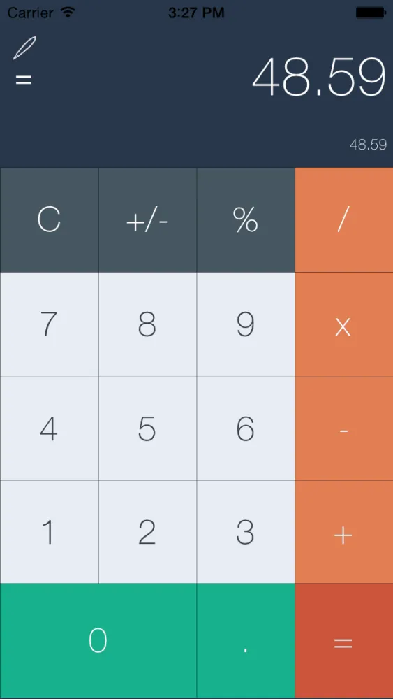 uCalculator - Handwriting and Simple Calculator应用截图