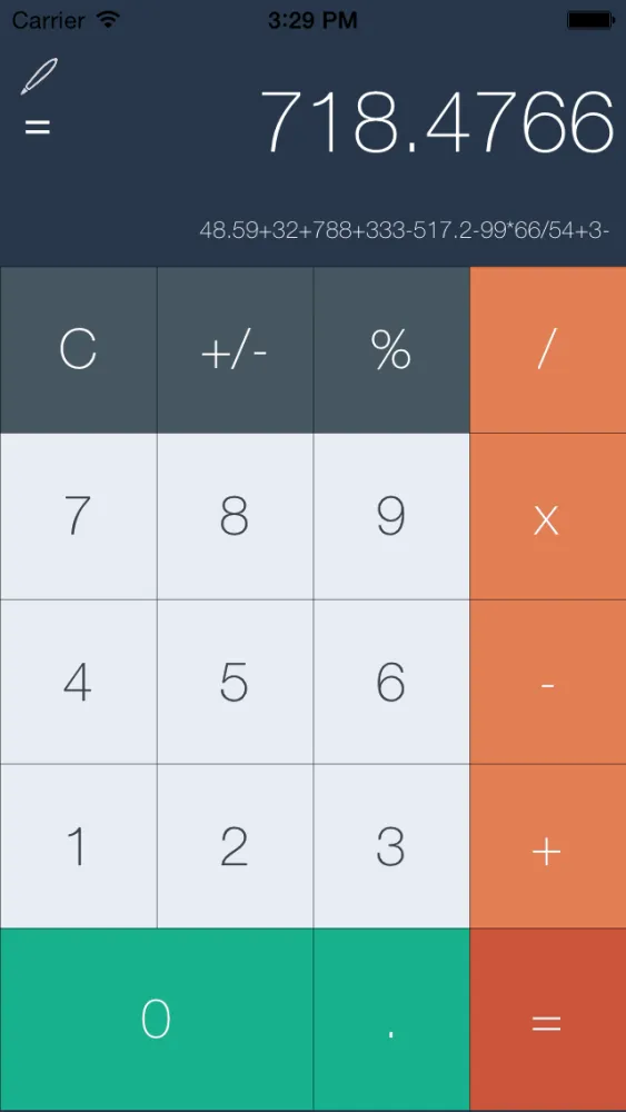 uCalculator - Handwriting and Simple Calculator应用截图