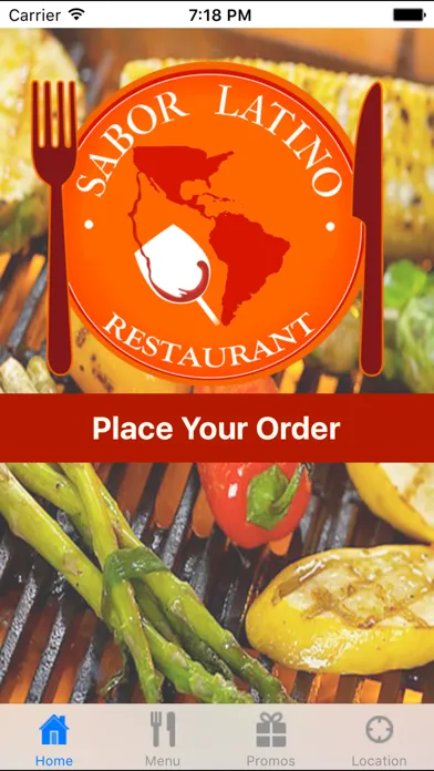 Tangkapan skrin El Sabor Latino Restaurant