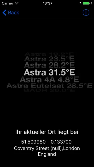 SatFinder GPS EU Screenshots