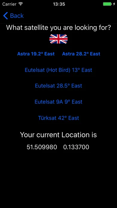 SatFinder GPS EU Screenshots
