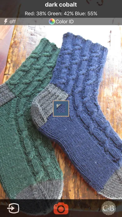 Ảnh chụp màn hình của ColorDeBlind - how color blind people see the world.