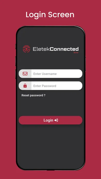 Tangkapan layar Eletek Connected Driver