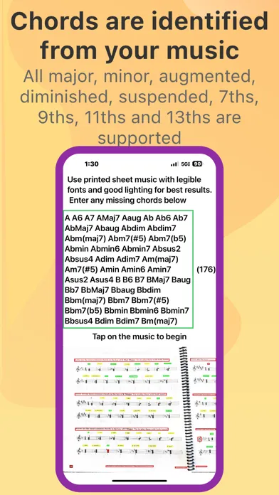 تصاویر Piano Chord Trainer