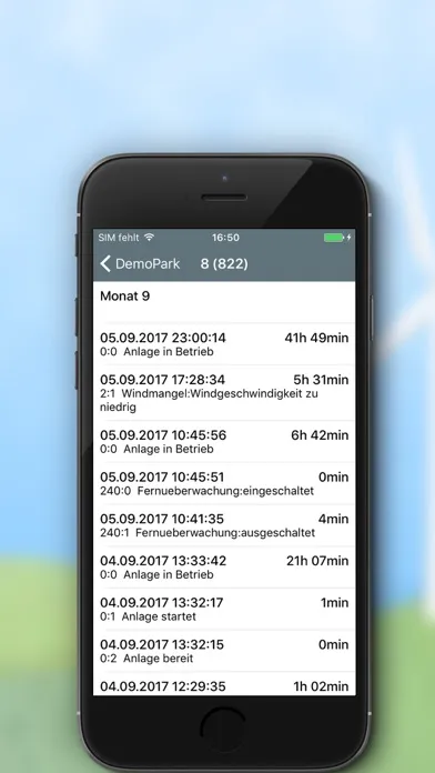 Tangkapan skrin Energy Monitor