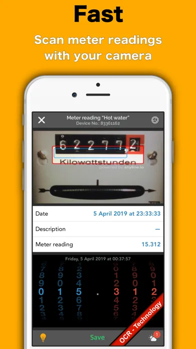 Ảnh chụp màn hình của Energy Tracker