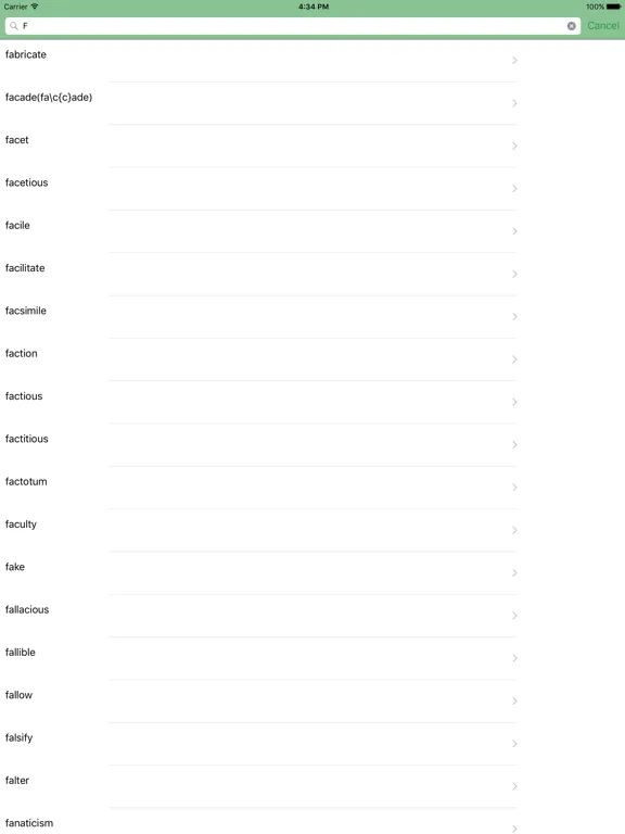 GRE English Vocabulary Builder iPad  Ekran Görüntüleri