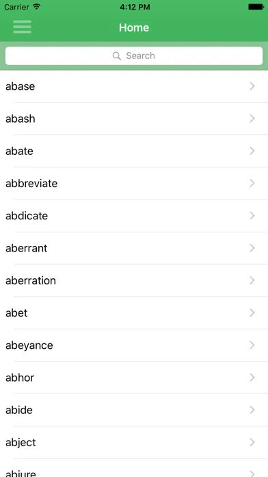 GRE English Vocabulary Builder Ekran Görüntüleri