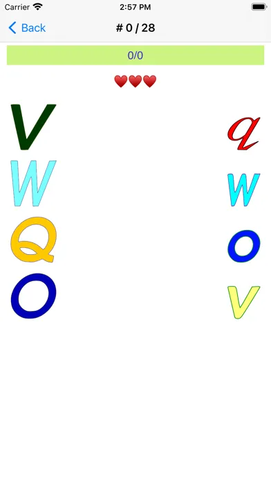 Capturas de pantalla de English ABC and writing