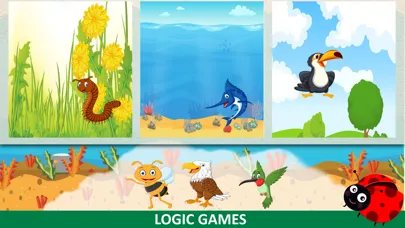 Tangkapan layar Bugs help Baby: Learning Games