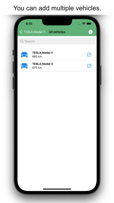 Capturas de tela do Daily Car Expense-Electric Car