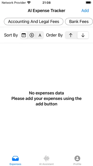 AIExpense -Track your expenses স্ক্রিনশট