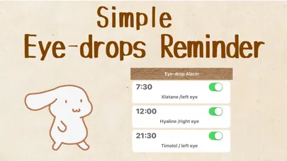 Ảnh chụp màn hình của Eye-Drops Reminder