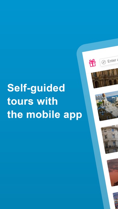 Capturas de tela do Walking tours by Surprise Me