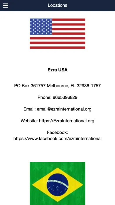 Ảnh chụp màn hình của Ezra International