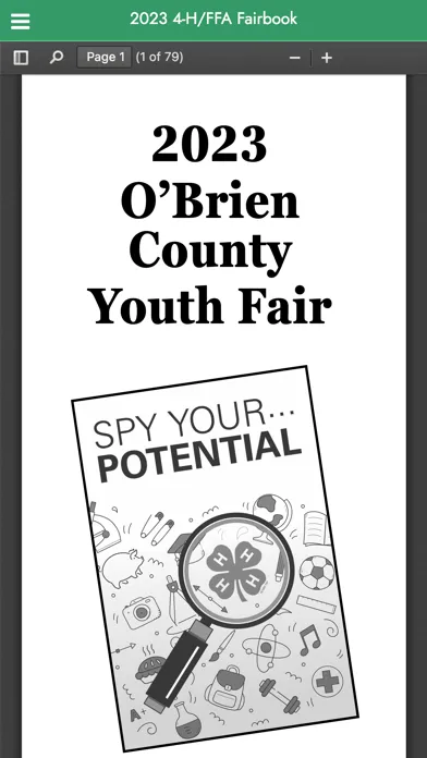 Capturas de tela do O'Brien County 4H