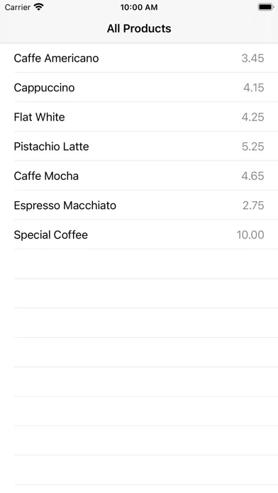 Simple Coffee Shop स्क्रीनशॉट