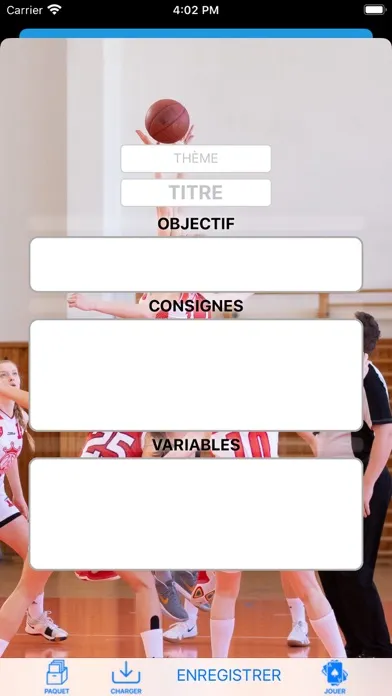 Capturas de tela do CartEduc BasketBall