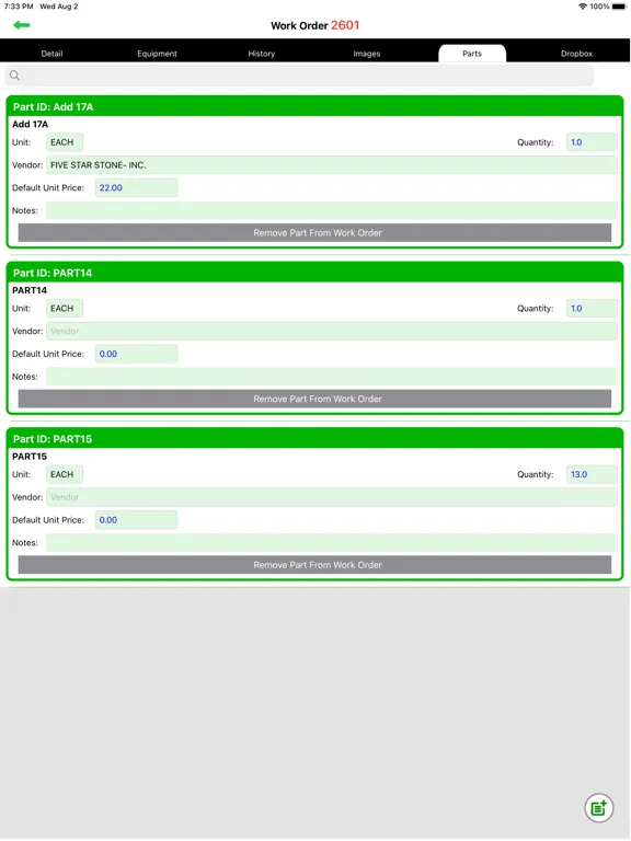 Capturas de pantalla de FMP Mobile iPad 