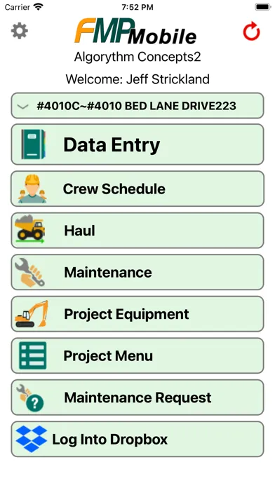 Capturas de pantalla de FMP Mobile