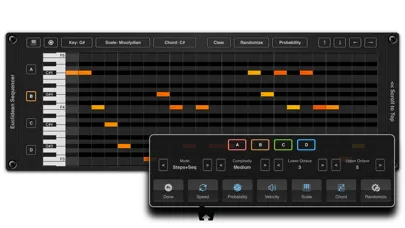 صور Euclidean AUv3 Sequencer