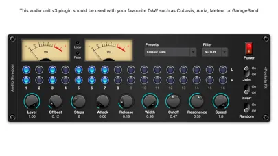 تصاویر Audio Shredder AUv3 Plugin