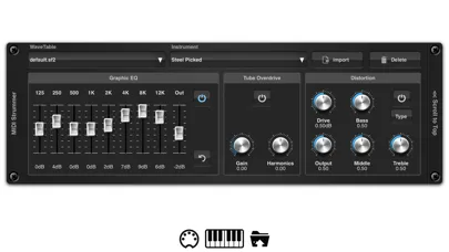 Ảnh chụp màn hình của MIDI Strummer AUv3 Plugin