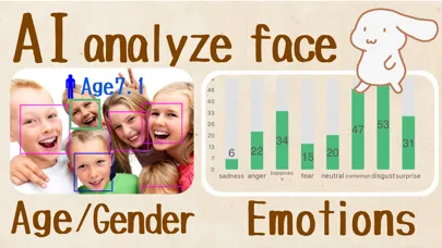 ภาพหน้าจอของ FaceAnalyzer :Age, Gender