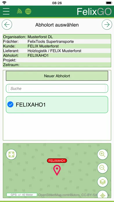 Tangkapan layar FelixGo