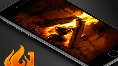 صور 4K Fireplace