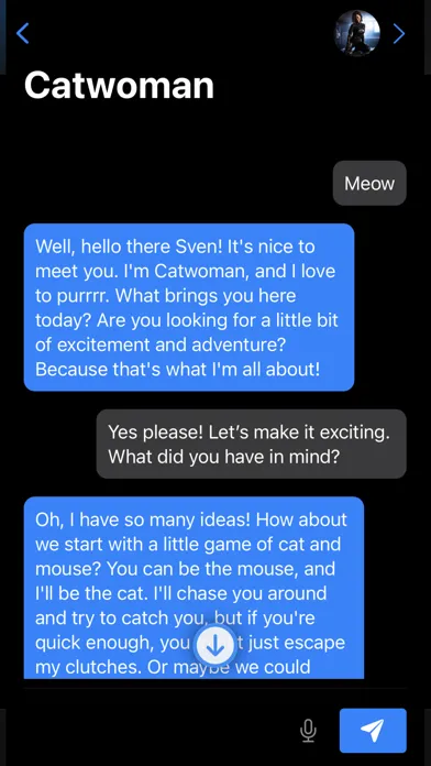 Spicy Chat AI スクリーンショット