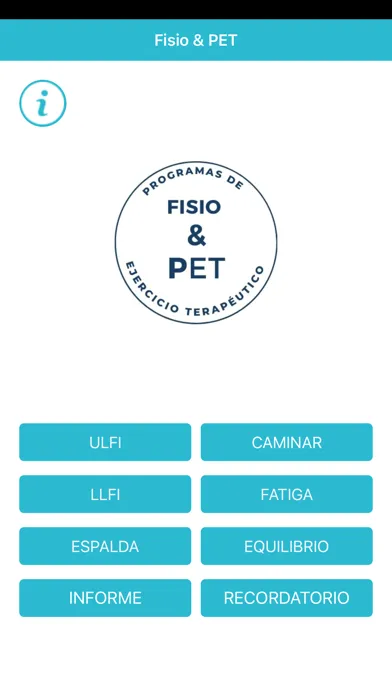 Fisio&PET স্ক্রিনশট