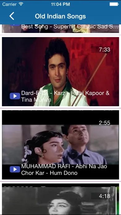 Old Indian Songs スクリーンショット
