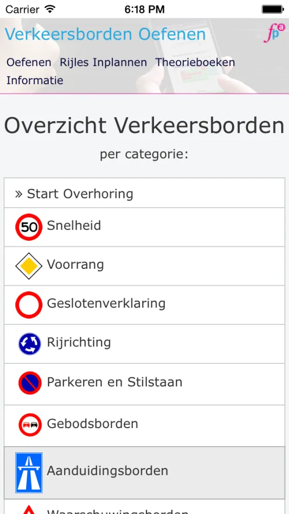 Gratis Verkeersborden Oefenen應用截圖