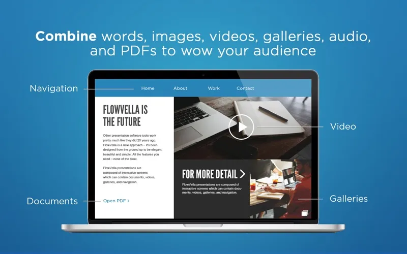 Ảnh chụp màn hình của FlowVella Presentation App