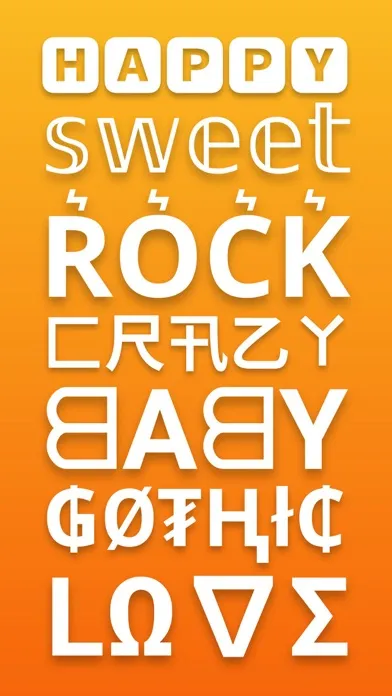 Скриншоты Fonts: Fonts for iPhones