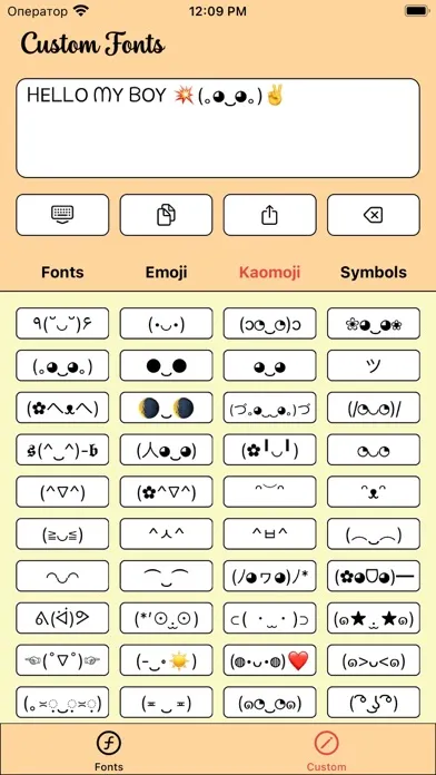 Скриншоты Fonts: Fonts for iPhones