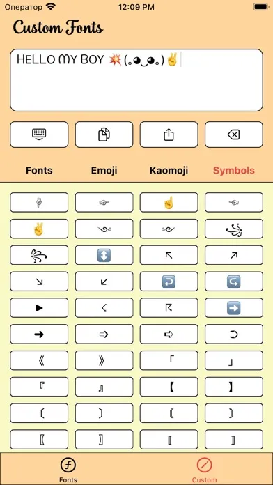 Скриншоты Fonts: Fonts for iPhones