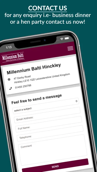 Millennium Balti Hinckley Ekran Görüntüleri