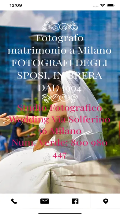 Capturas de pantalla de Fotografo Matrimonio Milano