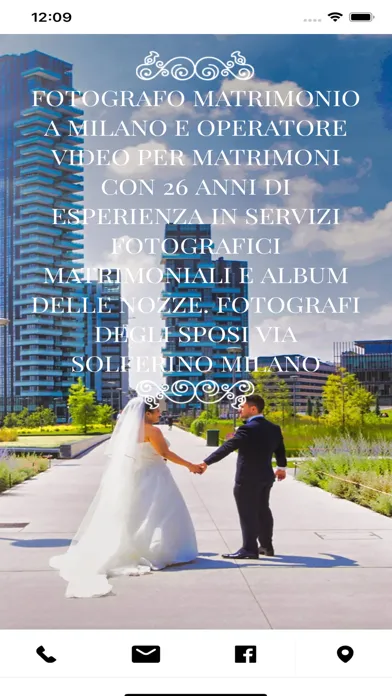 Capturas de pantalla de Fotografo Matrimonio Milano