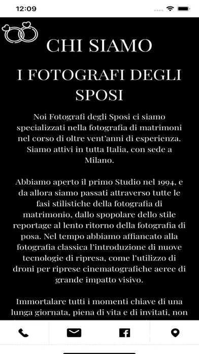 Capturas de pantalla de Fotografo Matrimonio Milano