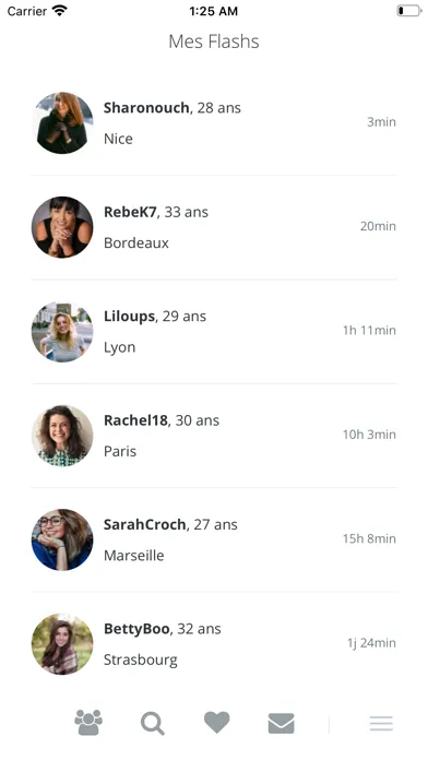 Screenshot di Rencontres Juives