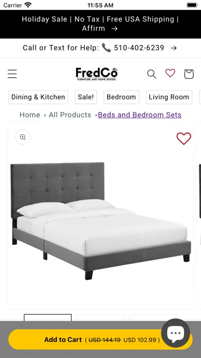 Capturas de pantalla de FredCo Furniture